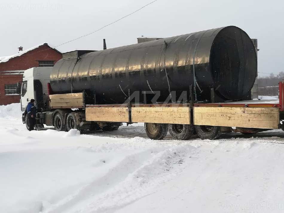 Отгрузка подземного резервуара